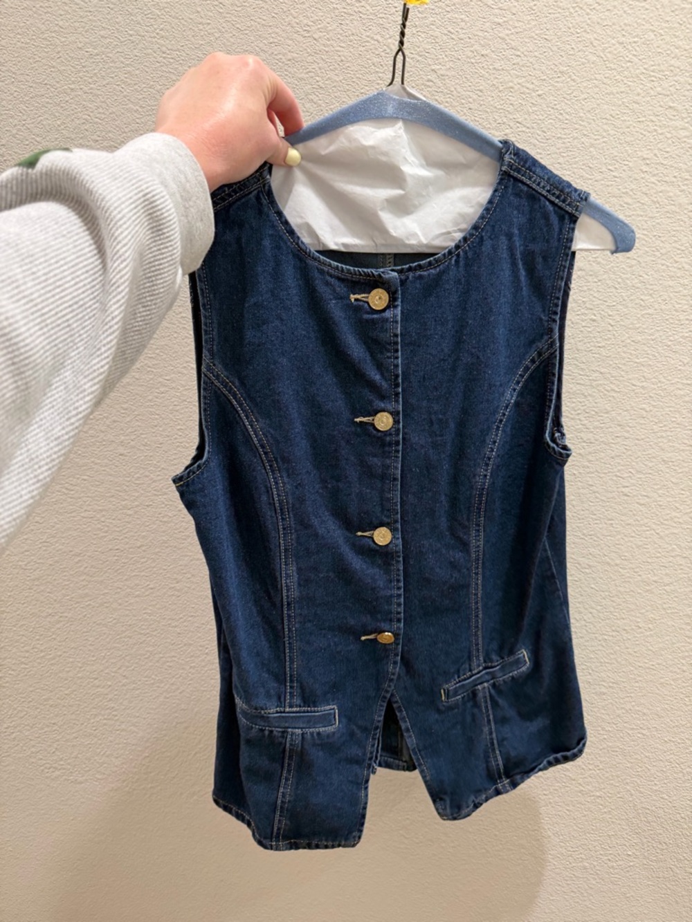 Commense denim top